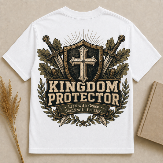 KINGDOM PROTECTOR | Christian T-Shirt | Back Print