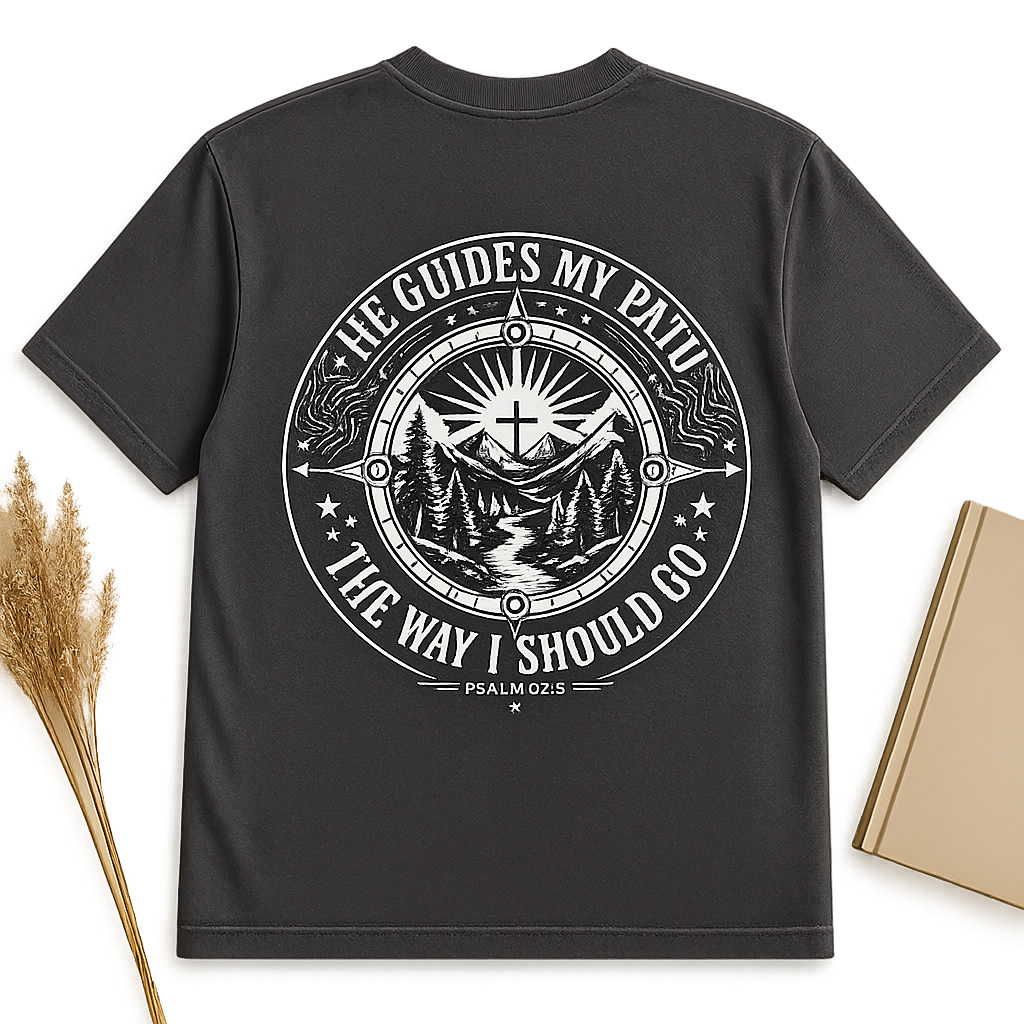He Guides My Path T-shirt