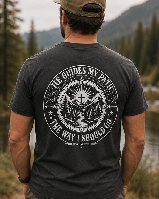 He Guides My Path T-shirt
