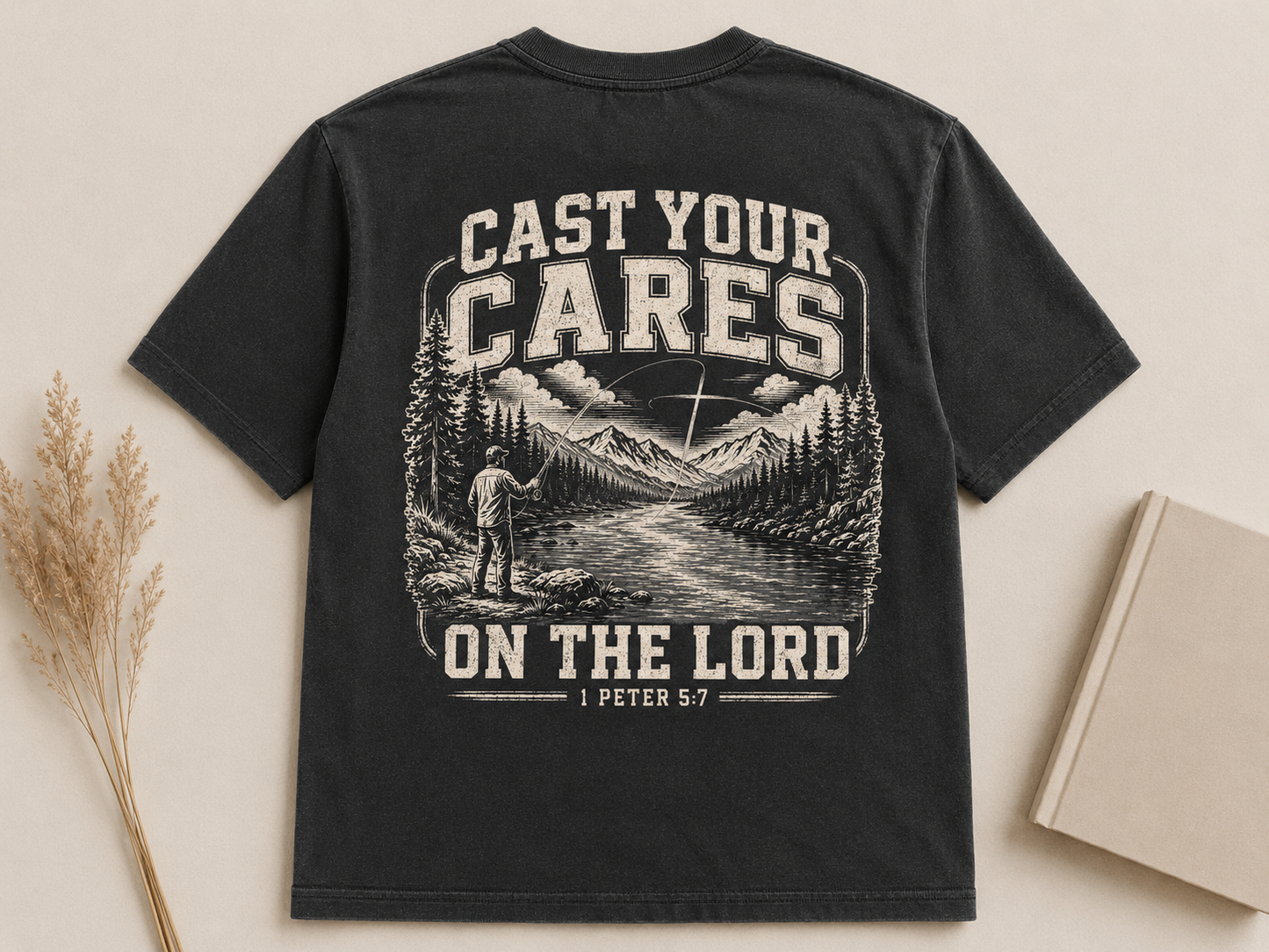 CAST YOUR CARES T-shirt