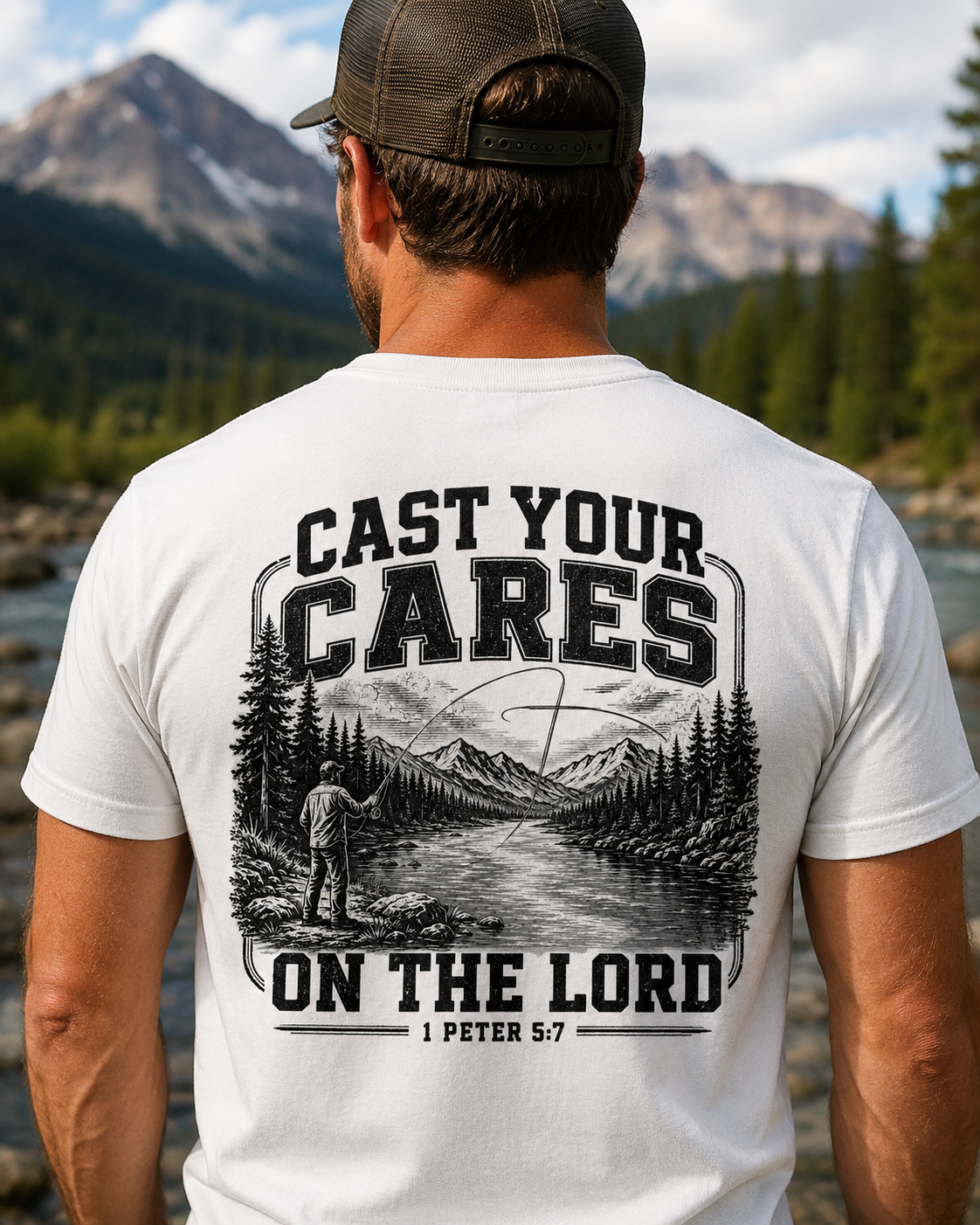 CAST YOUR CARES T-shirt