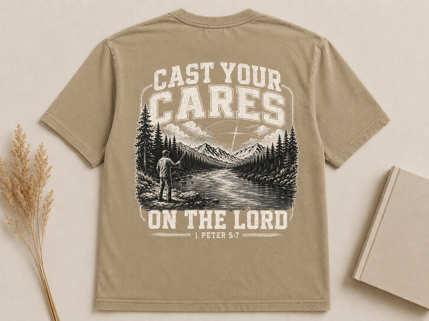 CAST YOUR CARES T-shirt