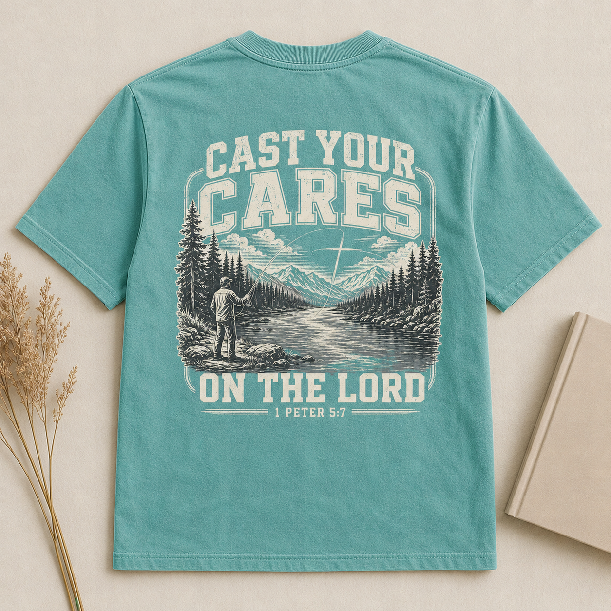 CAST YOUR CARES T-shirt