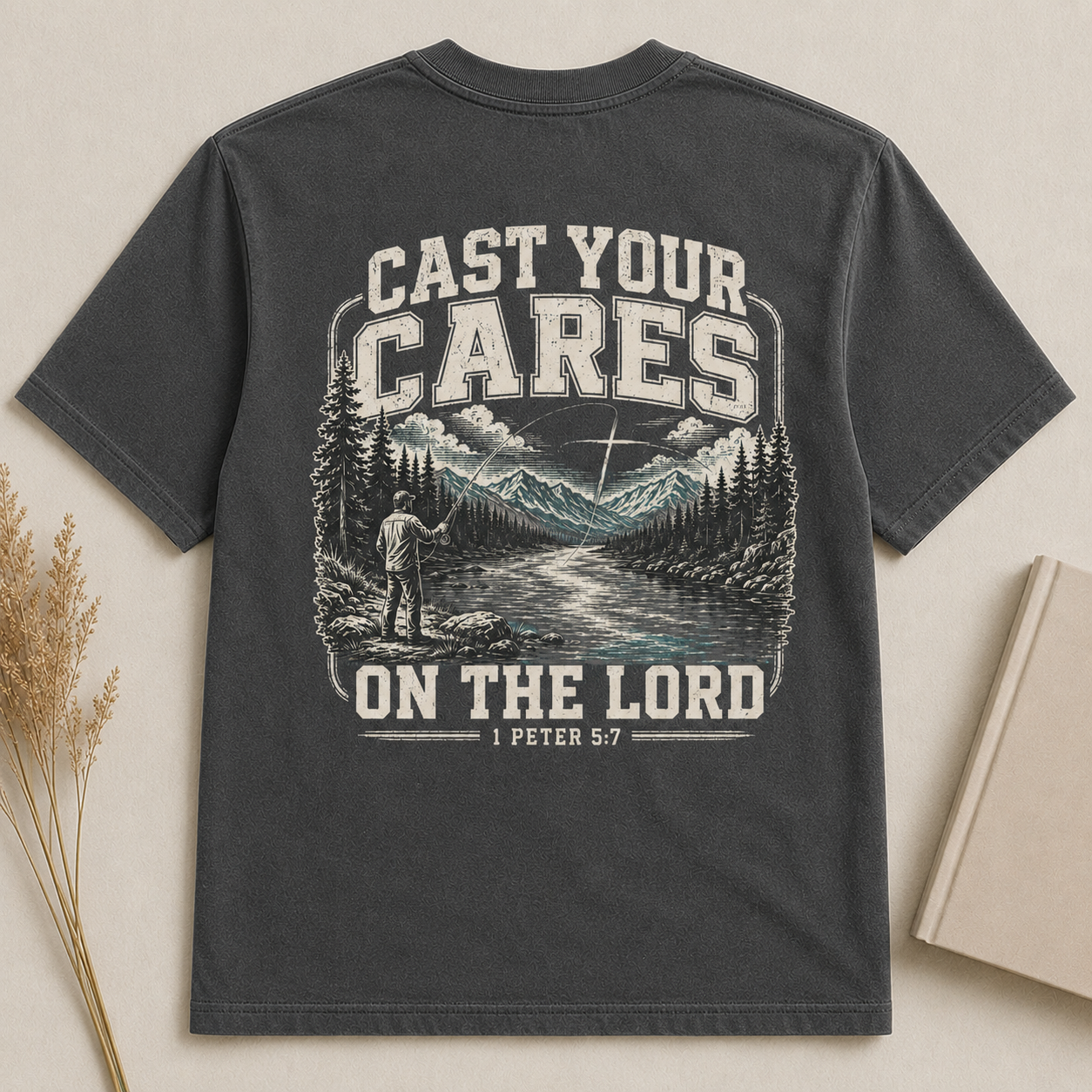 CAST YOUR CARES T-shirt