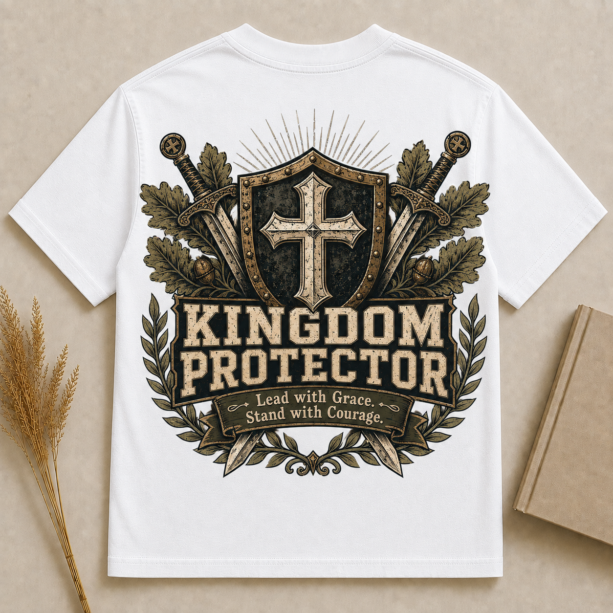 KINGDOM PROTECTOR | Christian T-Shirt | Back Print