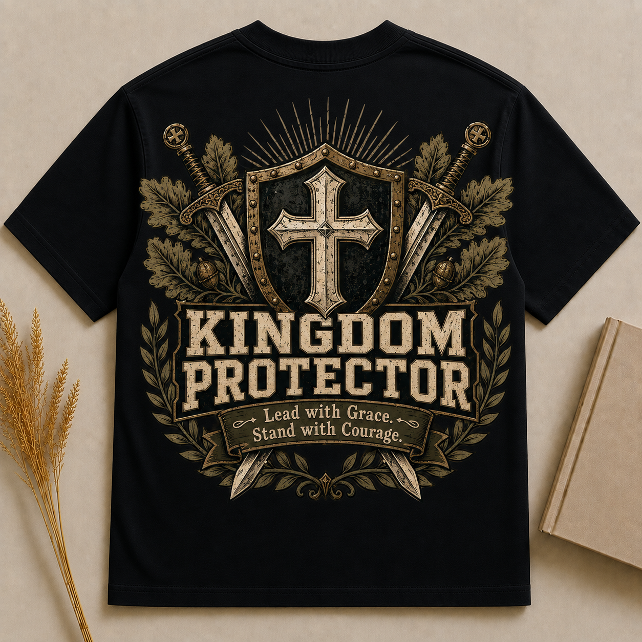 KINGDOM PROTECTOR | Christian T-Shirt | Back Print