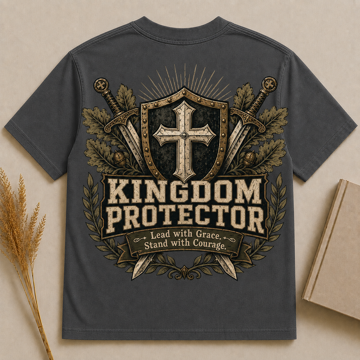 KINGDOM PROTECTOR | Christian T-Shirt | Back Print