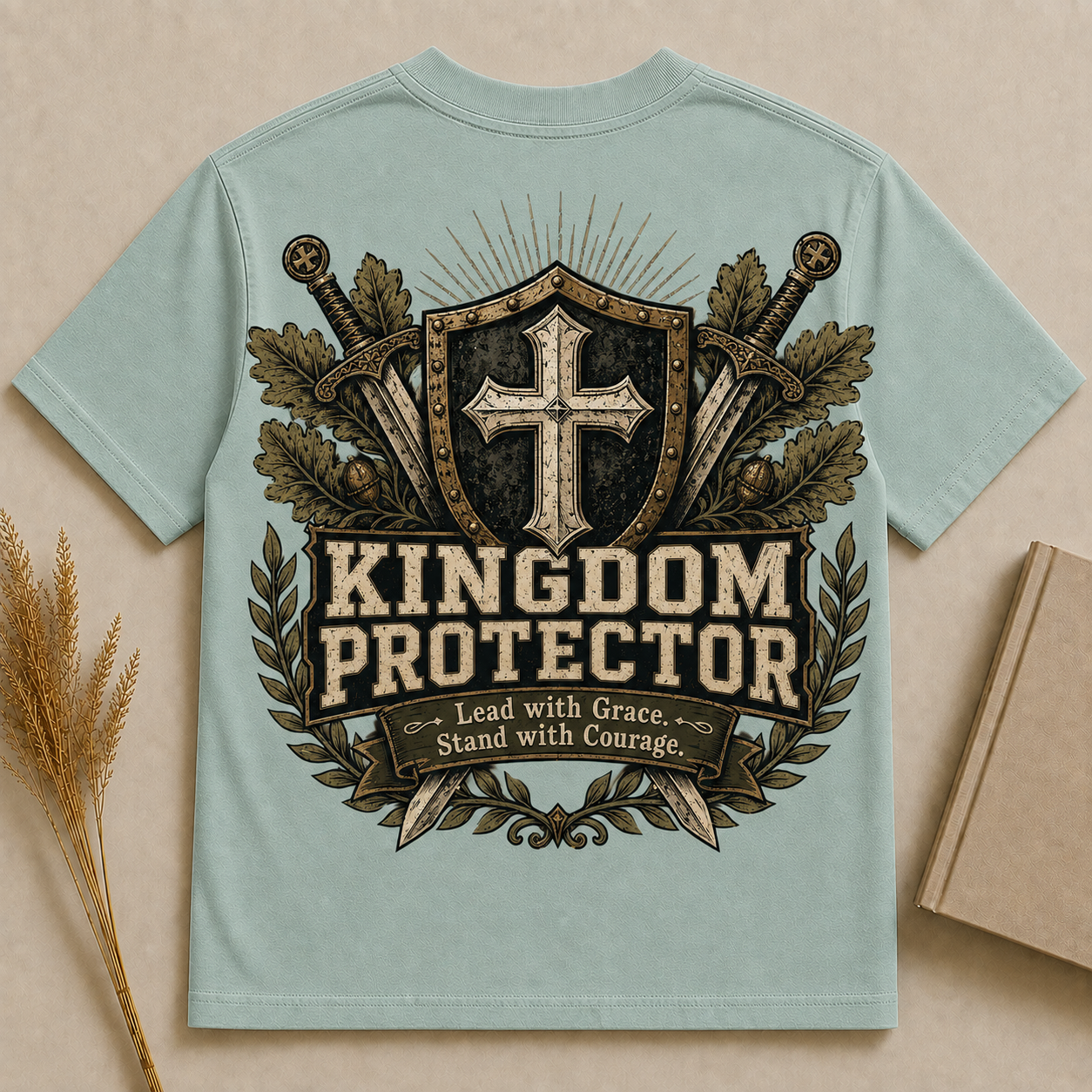 KINGDOM PROTECTOR | Christian T-Shirt | Back Print